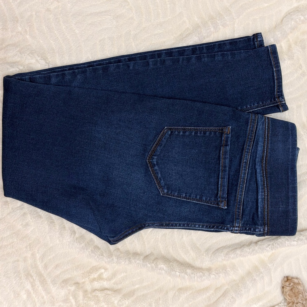 Old Navy Jeggings Pull On Skinny Dark Wash Stretch Jeans - Picture 2 of 5